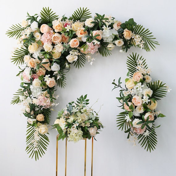 Wedding Floral Swag: Corner Arch, Table Runner, Stage Decor - Etsy