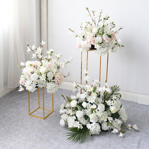 Silk Flower Wedding Flowers Top Table Decoration Wedding Etsy