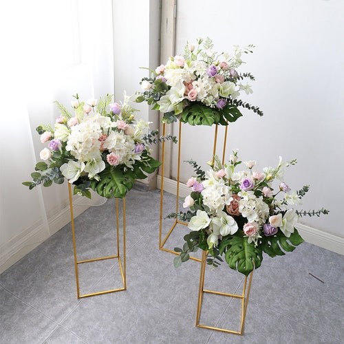 Silk Flower Wedding Flowers Top Table Decoration Wedding Etsy