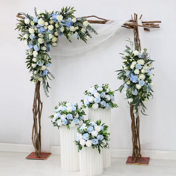 Wedding Archway Flower Wedding Corner Swag Outdoor Wedding - Etsy