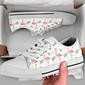 Flamingo print shoes best sale