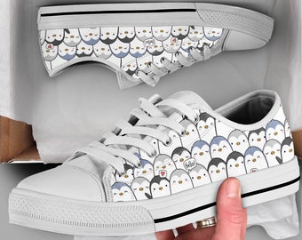 Penguin Converse | Etsy Penguin Converse | Etsy