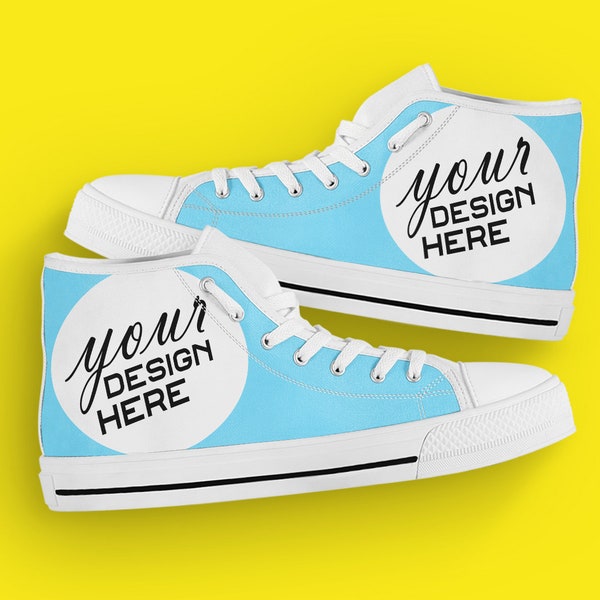 Custom Shoes | Design Your Own Sneakers | Personalized Shoes for Men & Women | Customized High Top Sneakers For Adults Women Men Girls Boys