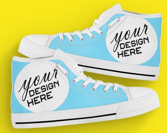 Custom Shoes | Design Your Own Sneakers | Personalized Shoes for Men & Women | Customized High Top Sneakers For Adults Women Men Girls Boys