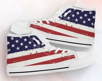 converse drapeau etats unis