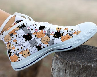 cat converse shoes