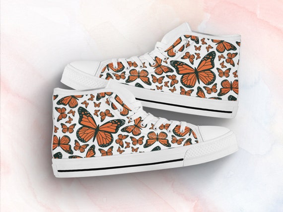 converse butterfly sneakers
