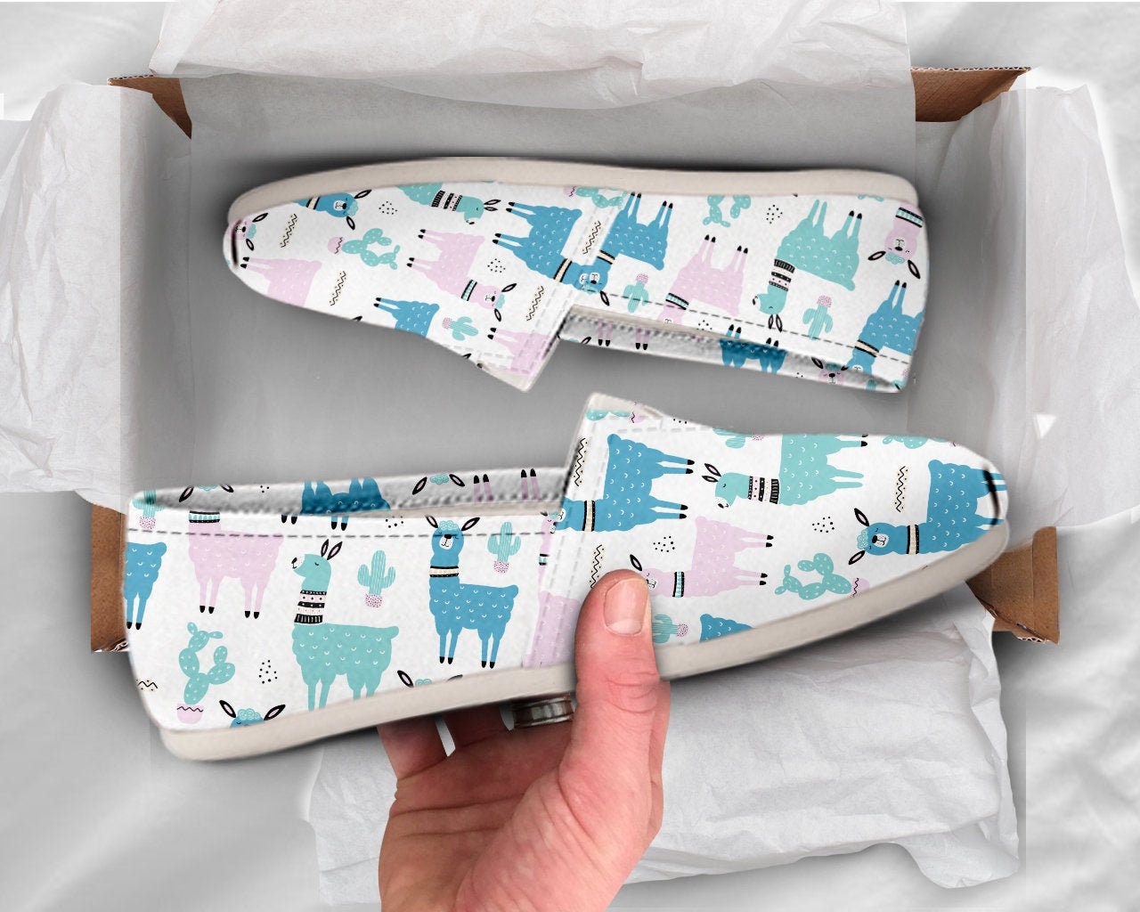 Toms llama deals shoes womens