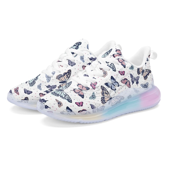Rainbow cat butterfly shoes outlet