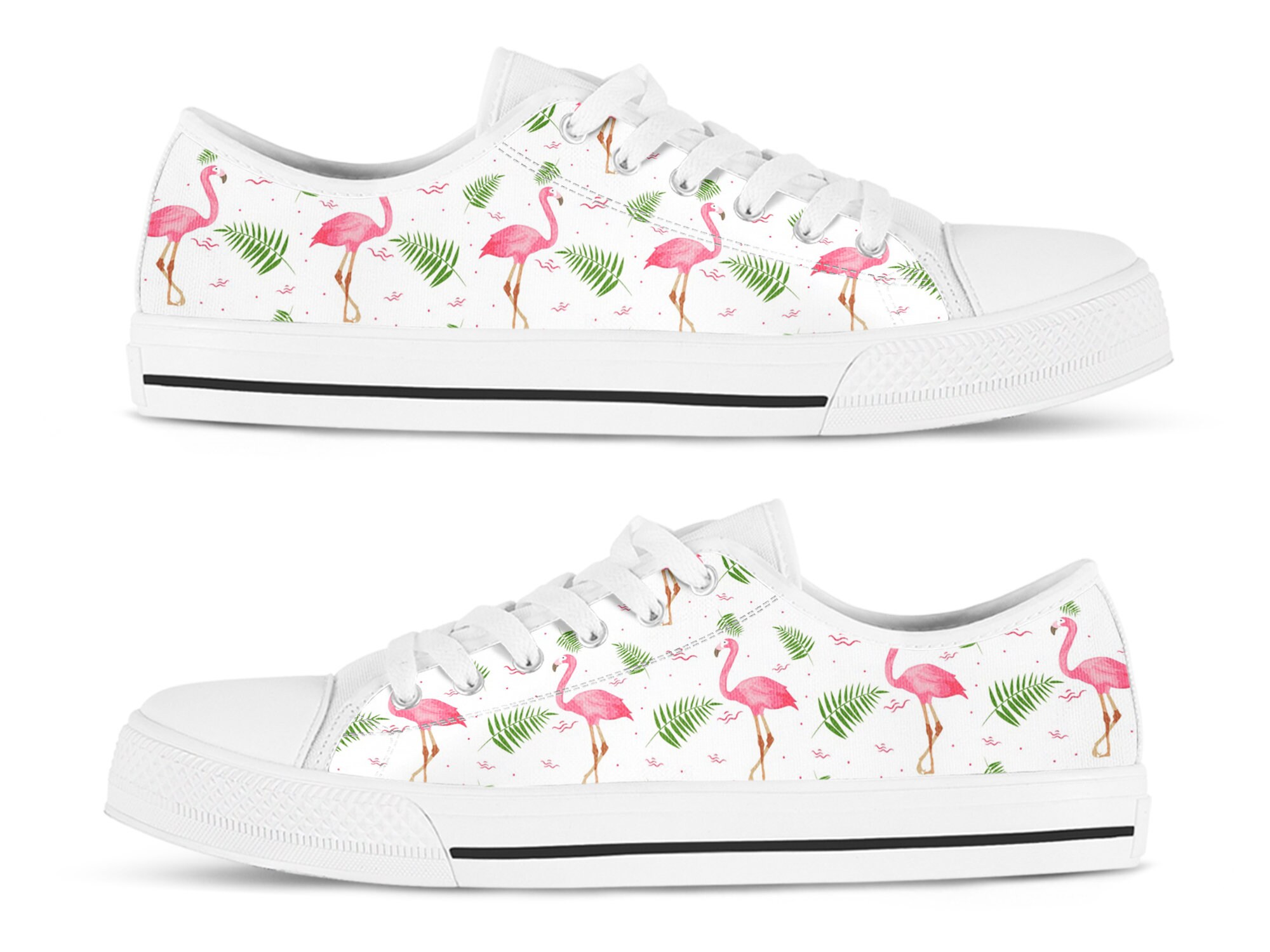 Flamingo canvas shoes sale