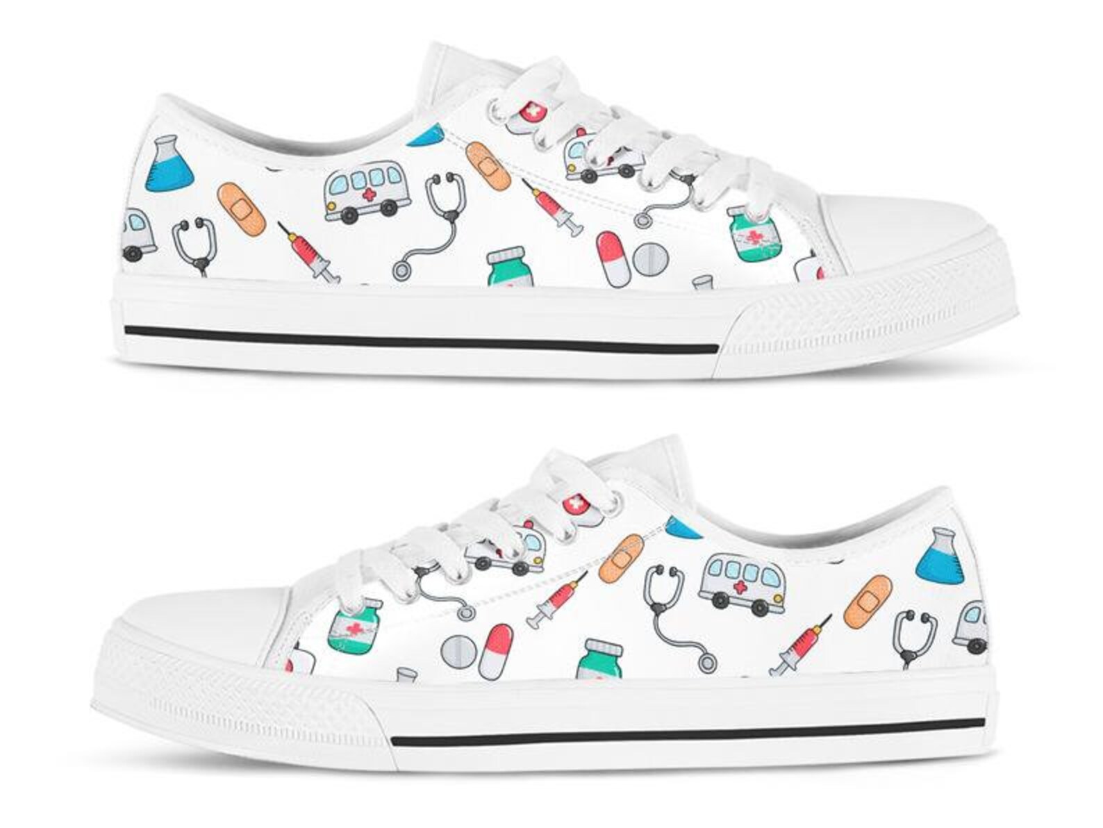 funky nurse shoes