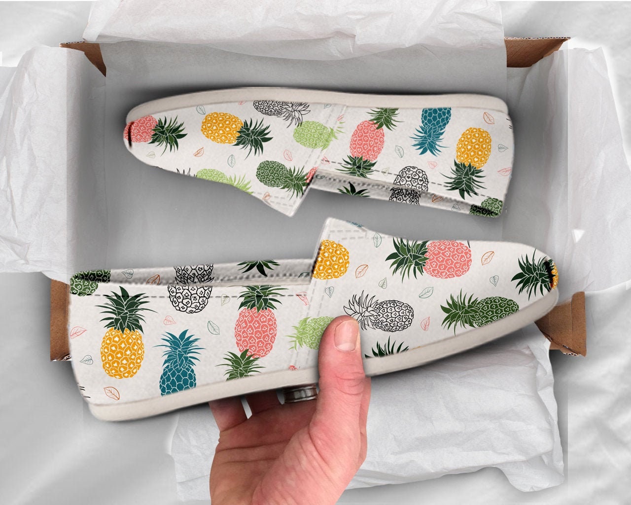 Pineapple 2025 canvas shoes