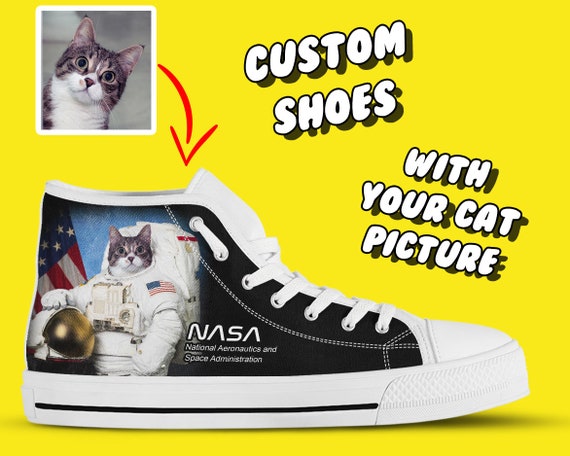 Shoes with cat faces on best sale them