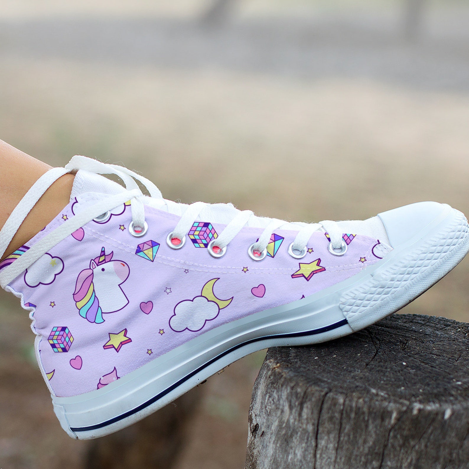 Cute Unicorn Shoes Pink Sneakers Cute Shoes Unicorn - Etsy