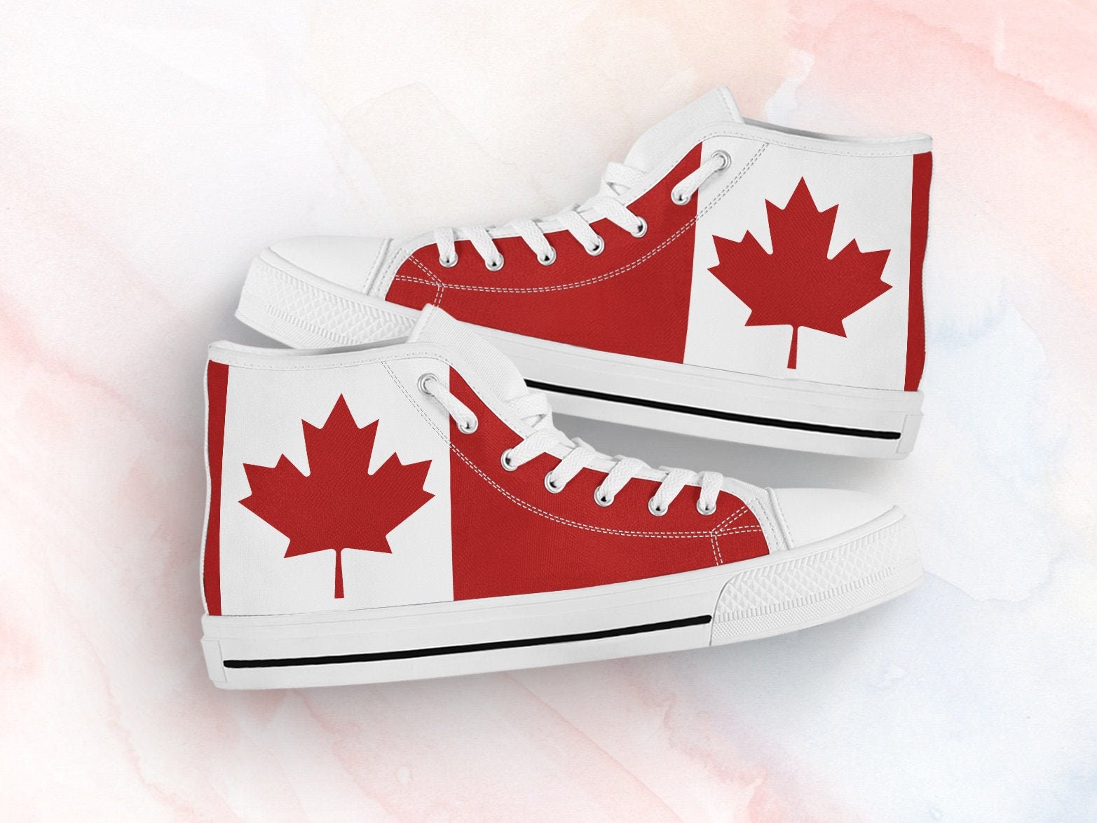 Canada Flag Shoes Flag Cute Shoes Canada -