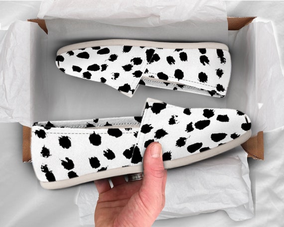 dalmatian print shoes
