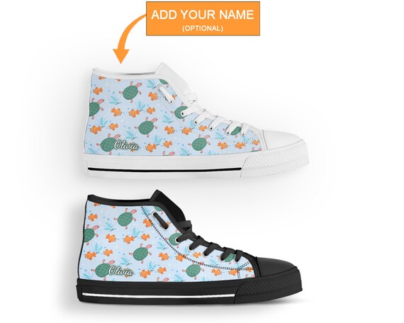 Swimming Turtle Shoes Turtle Sneakers Cute Clothing Turtle Gifts