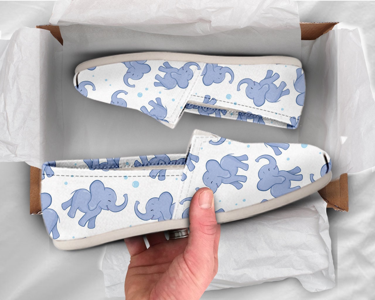 Toms elephant canvas shoes shop