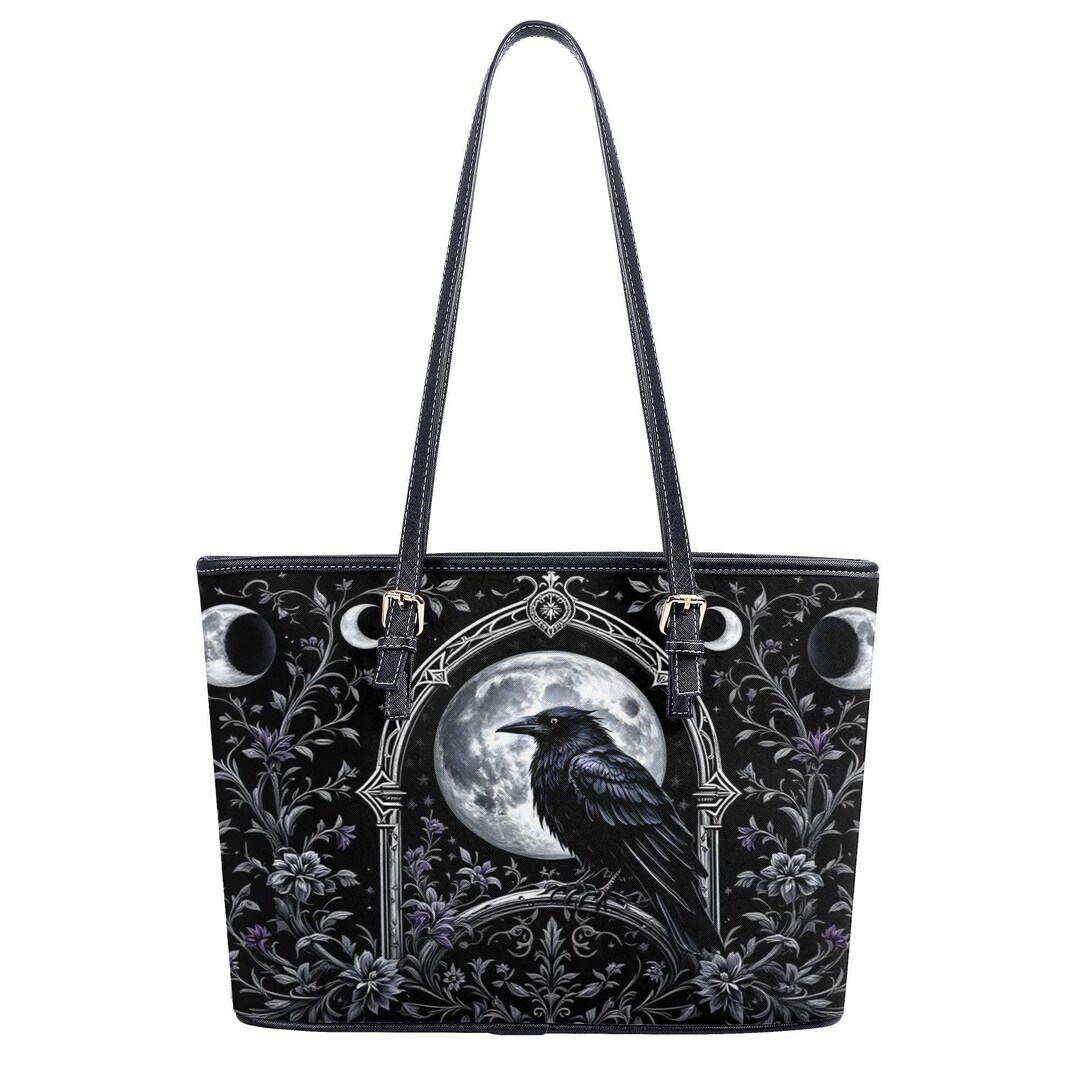 Cathedral Doorway Vegan Leather Tote Bag