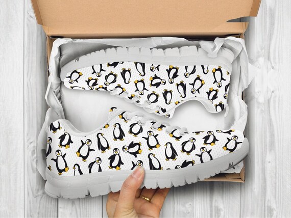 Penguin print shoes clearance