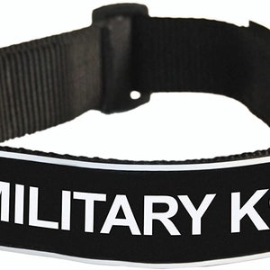 MILITARY K9 DT Working Dog Patch Velcro® Markenhakenverschluss Groß (W) 5,5 Zoll by (H) 2 Zoll