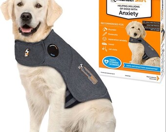 New ThunderShirt Thunder shirt Classic Anxiety Calming Vest for Dog Heather Grey XL