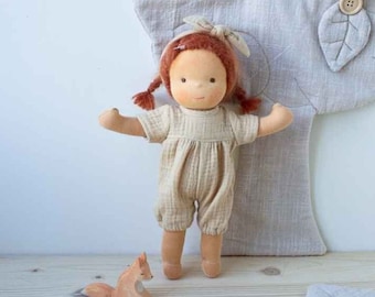 Rag doll Lotti 32 cm/Waldorf-inspired*/ Doll made to order