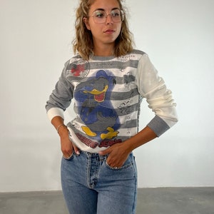 Vintage Iceberg Donald Duck / Vintage Iceberg 90s sweater / Vintage Iceberg disney pullover / Disney Iceberg wool sweater