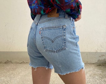 shorts levis vita alta