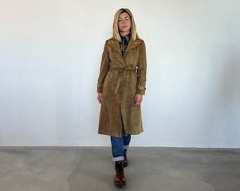 ジャケット・アウター 80s vintage GIORGIO ARMANI long coat RARE SASHED VINTAGE 1980s Georgio Armani Full Length Coat