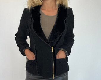 Roberto Cavalli vintage / Vintage women's jacket / Roberto Cavalli vintage blazer / Elegant Cavalli jacket / Roberto Cavalli vintage jacket