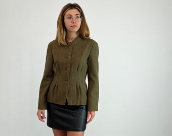 NIEUWE Giorgio Armani vintage jaren 80 / Giorgio Armani blazer / Vintage Giorgio Armani wollen jas, nooit gedragen / Armani maatjas