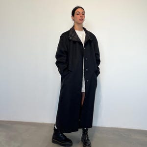 アルパカ ラムウール 80's 90's vintage オーバーサイズ コート 西ドイツ産ラマ毛80%アルパカコート！ / 新品ロングラマ毛コート