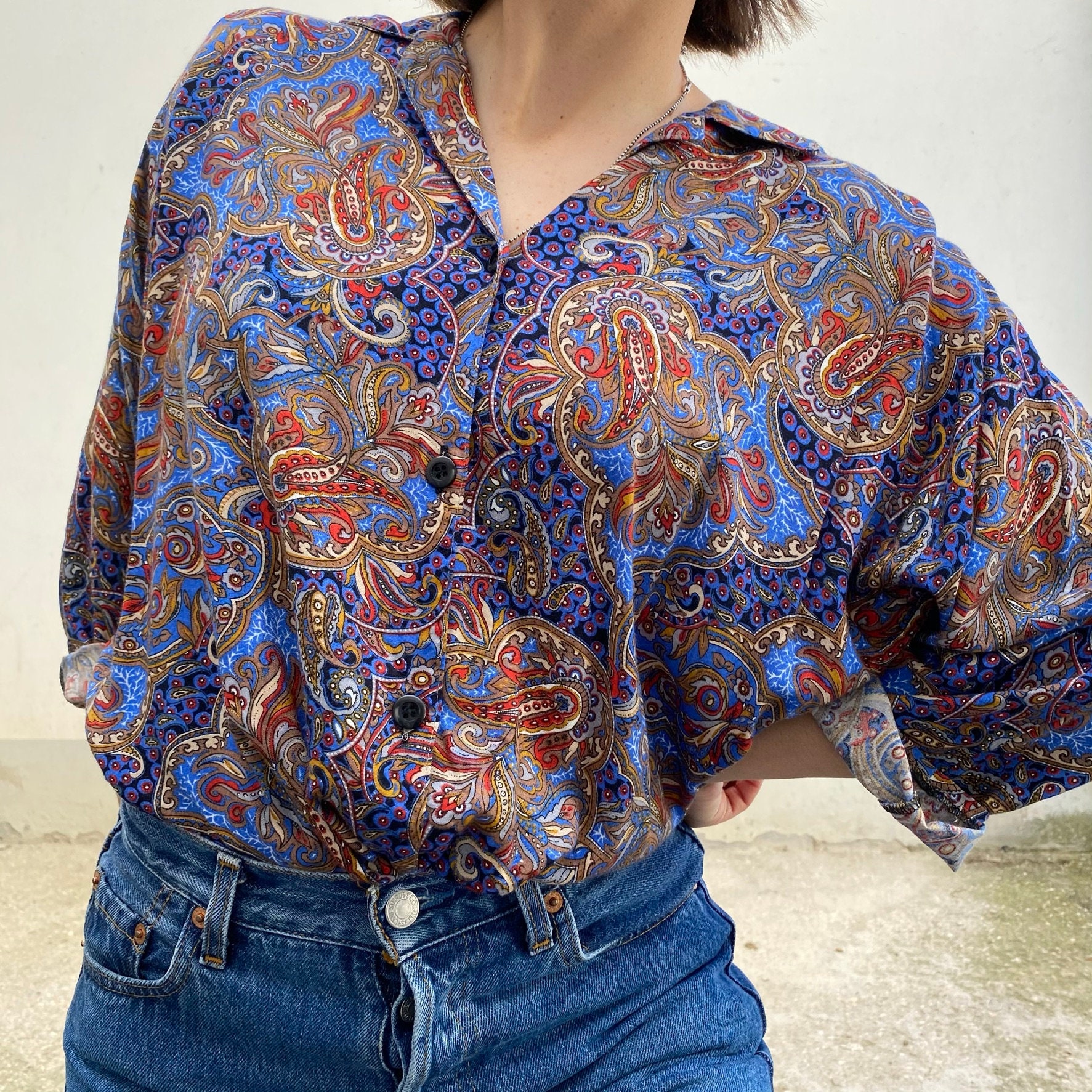 yellow 70s shirt