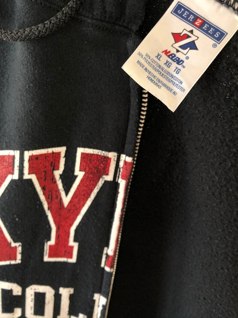 L American College Skyline sweatshirt Skyline zip sweatshirt American college sweatshirt vintage USA university sweatshirt Pro sport USA sweatshirt