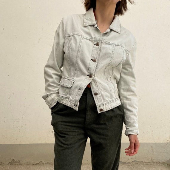 Valentino Vintage Denim Jacket 90s 