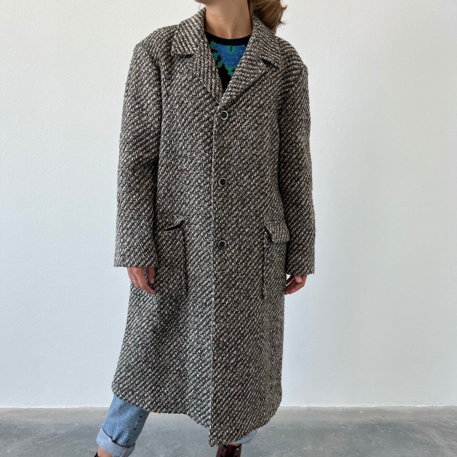 ジャケット・アウター 70s ITALY MADE LauraBiagiotti Wool Coat ジャケット・アウター 70s ITALY MADE LauraBiagiotti Wool Coat