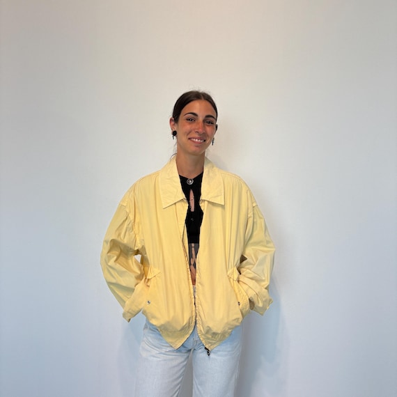 FERRE Vintage Cotton Bomber Jacket Vintage Gianfranco Ferré