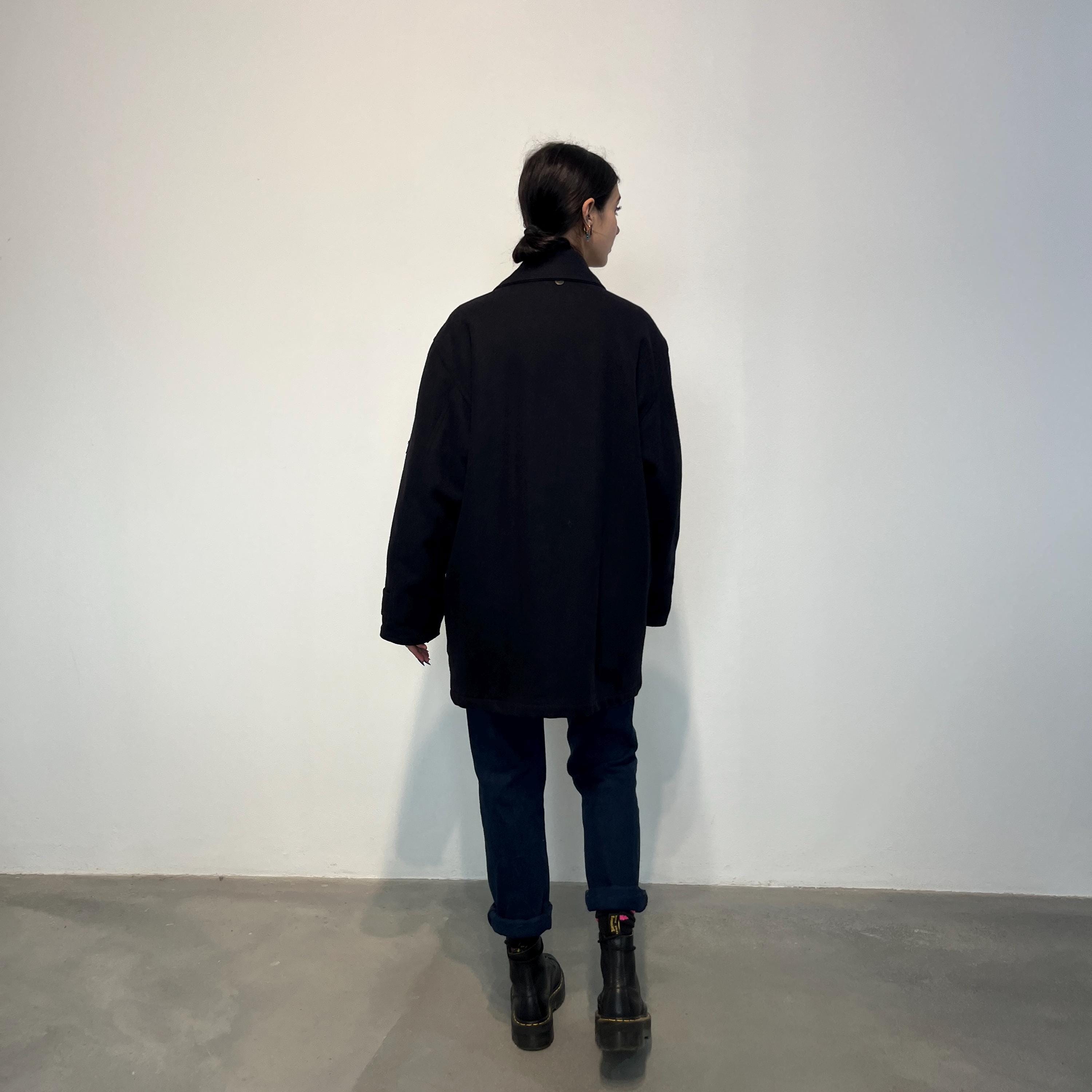80% Wool Vintage Wool Coat / Women's Vintage Wool Coat / Wool Coat
