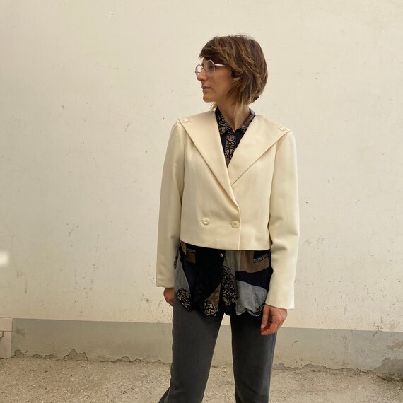LANA Blazer Cropped / Vintage Jacket 