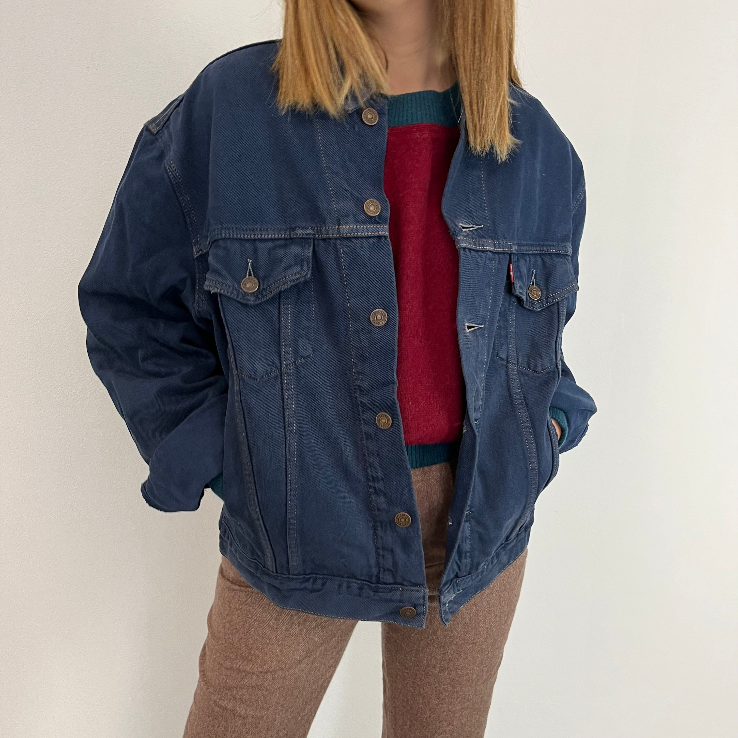 Oversize LEVIS Vintage 80s Jeans Jacket / Levi's Denim Oversize LEVIS Vintage 80s Jeans Jacket / Levi's Denim