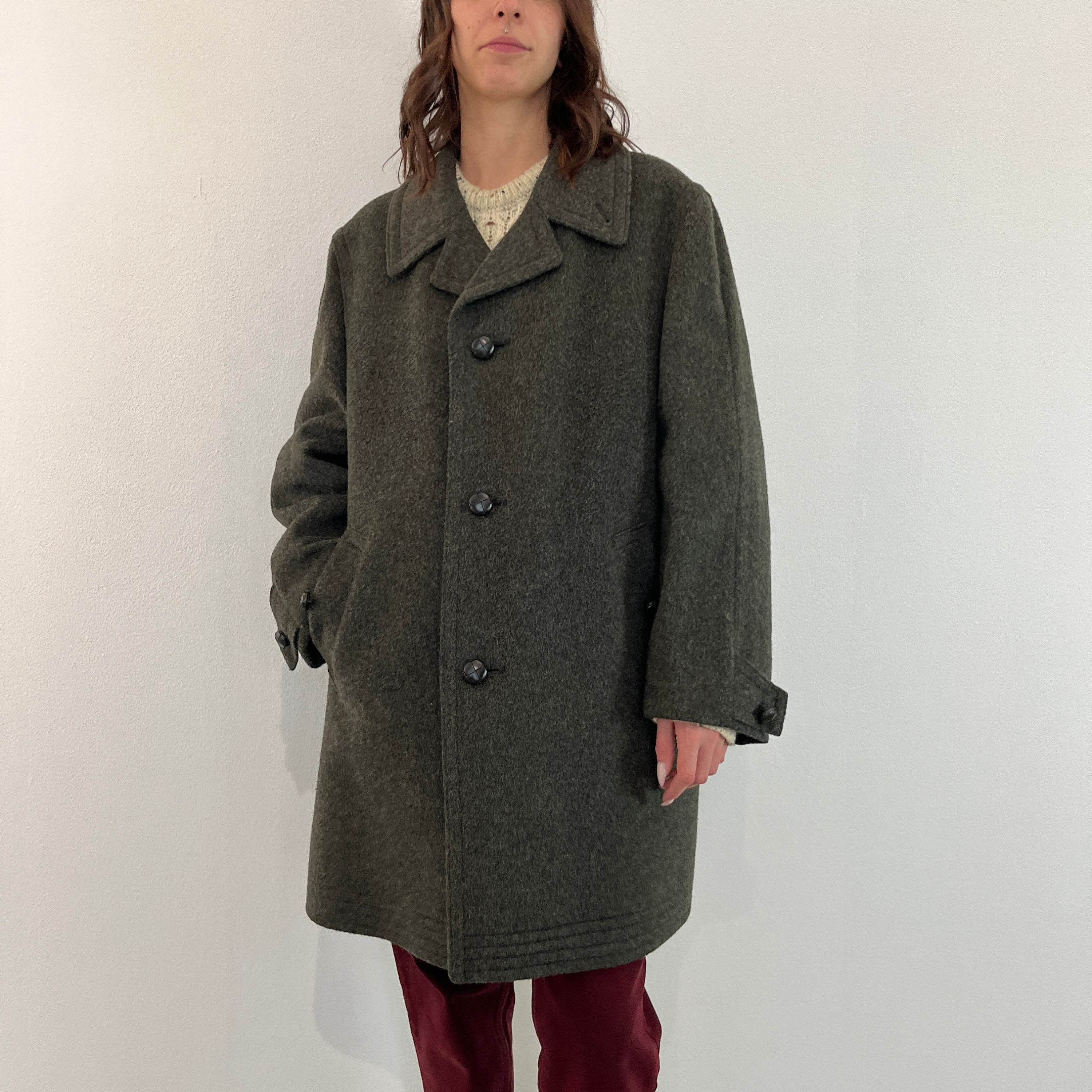 ジャケット・アウター [VINTAGE] 70s ALPEN LODEN loden coat Alpen Loden Coat - Etsy