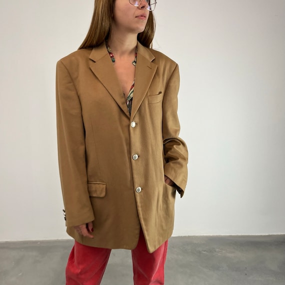 Buy Gianfranco Ferré 100% Cashmere Vintage 80s Blazer / Vintage 