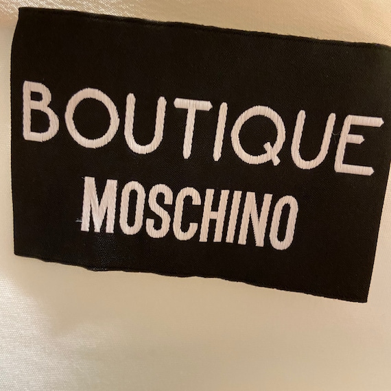 Boutique Moschino Vintage 90s shirt / Moschino wo… - image 10