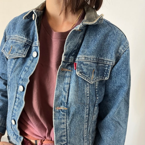 XS Levi's Levis 70s denim jacket / Vintage Levis … - image 3