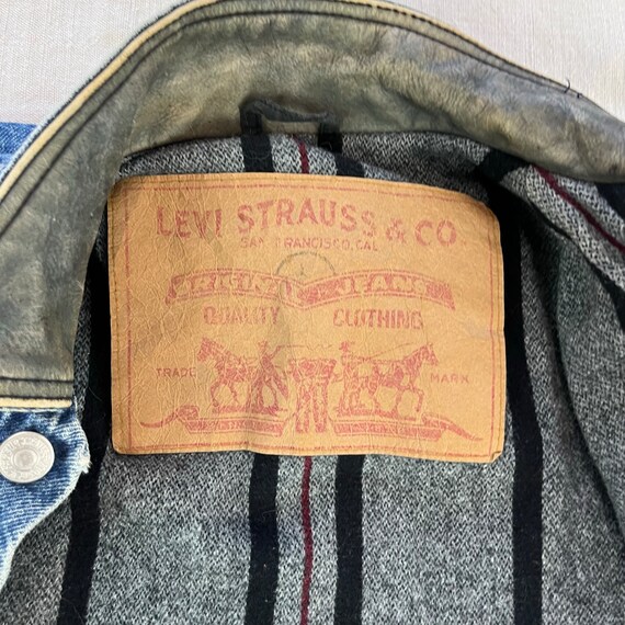 XS Levi's Levis 70s denim jacket / Vintage Levis … - image 8