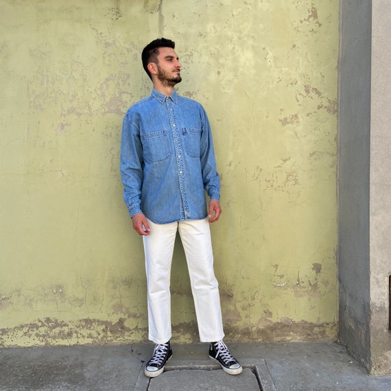 M LEVIS Vintage 90s Shirt /vintage 