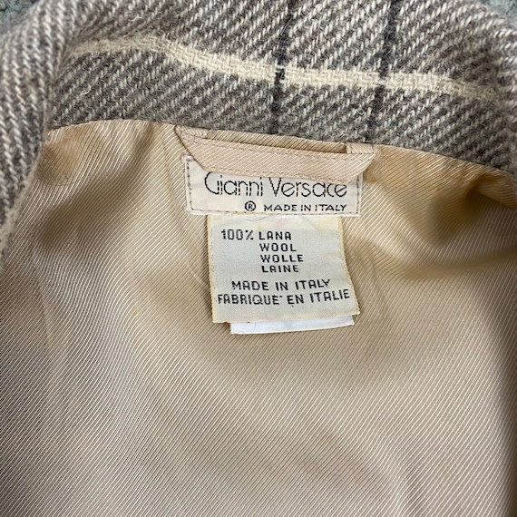 Gianni versace best sale coat