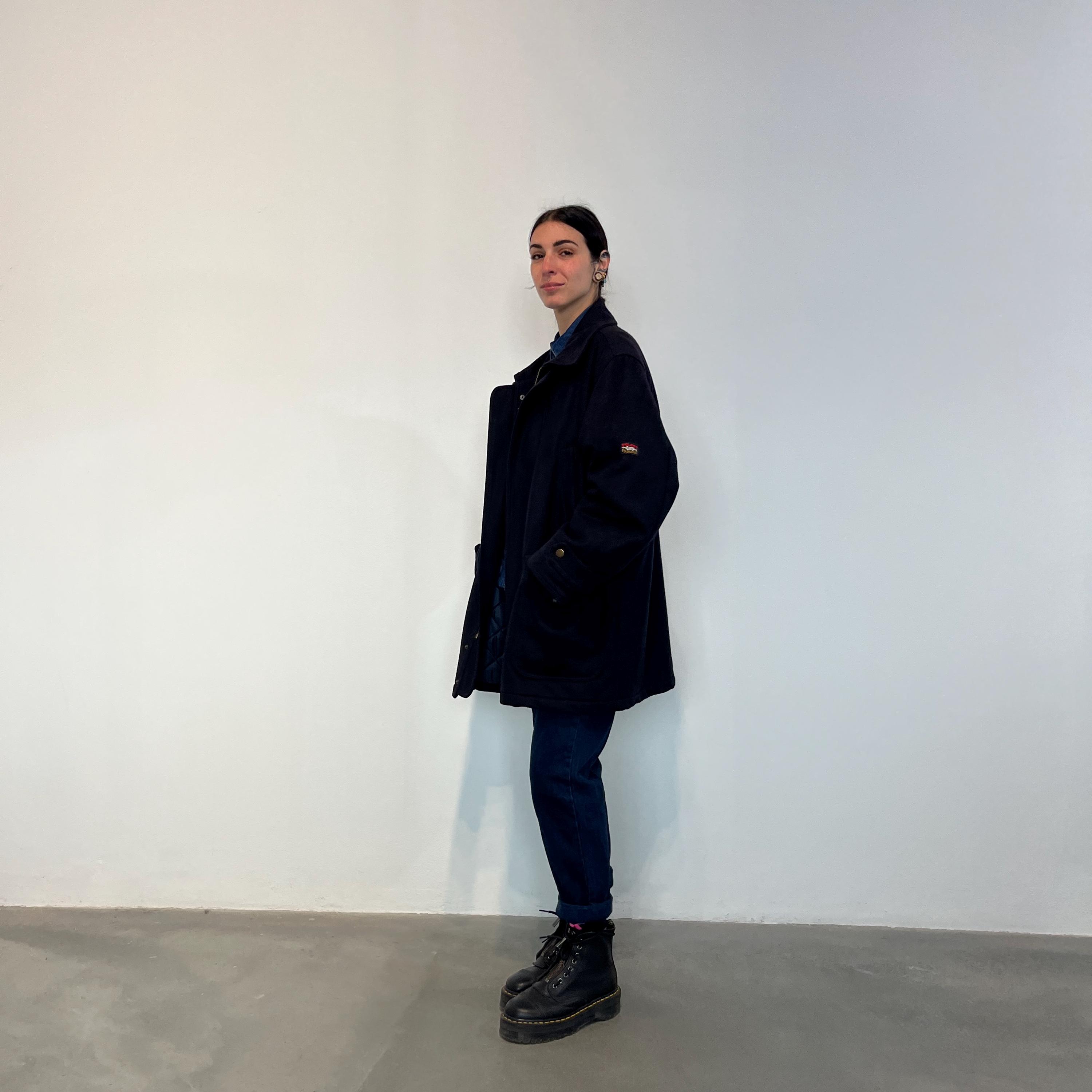 80% Wool Vintage Wool Coat / Women's Vintage Wool Coat / Wool Coat