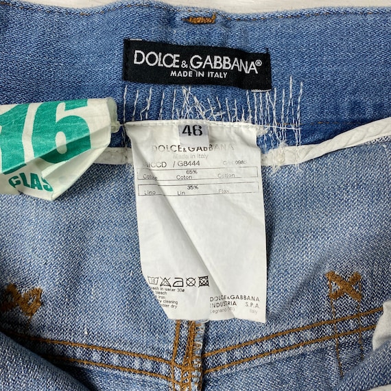 for ikke at nævne fire gange kighul Dolce and Gabbana Vintage 90s Denim /D&G Men's Jeans Slim - Etsy